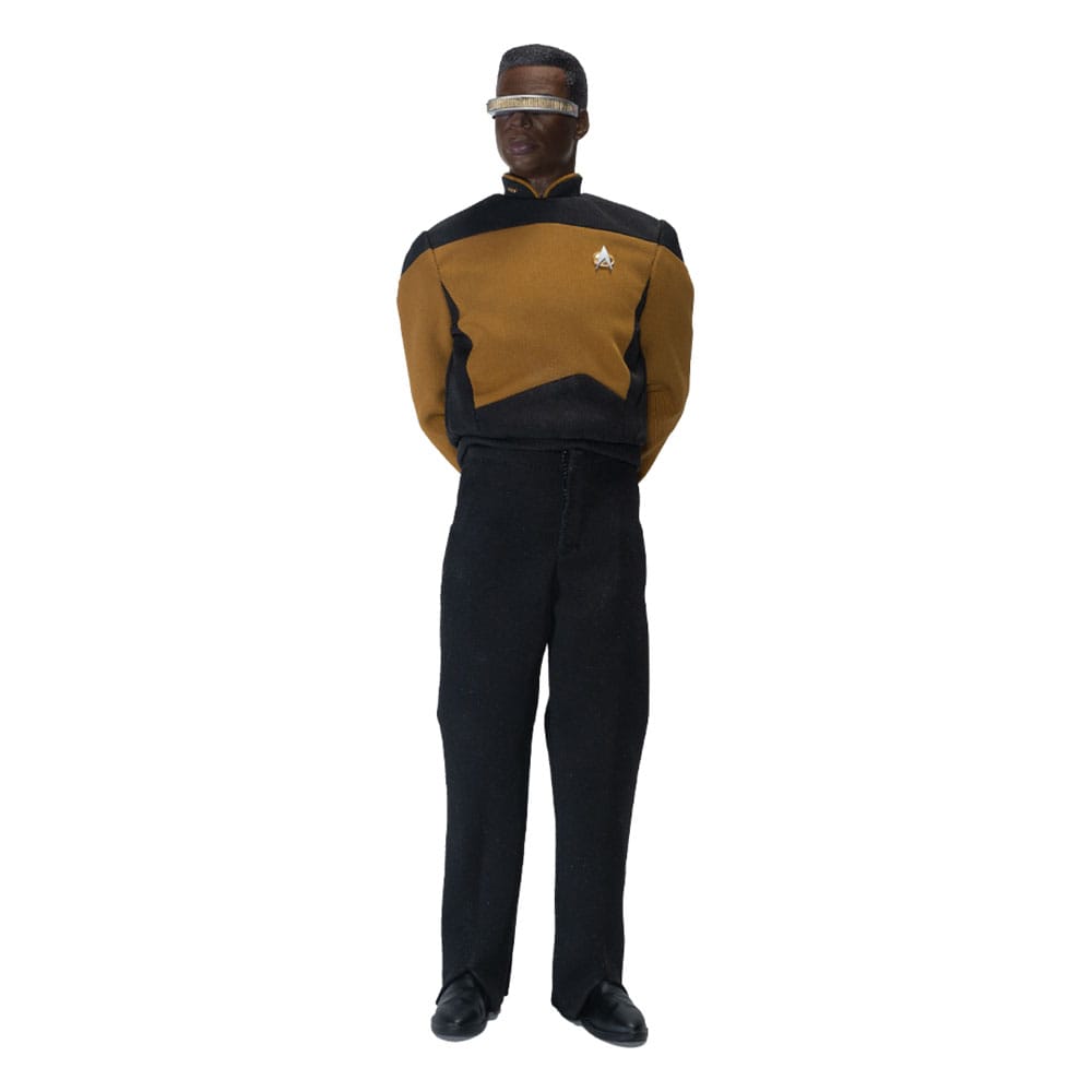 Star Trek The Next Generation Action Figure Lt. Commander Geordi La Forge Essentials Version EXO-6