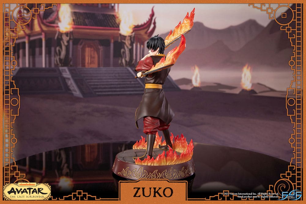 Avatar The Last Airbender Statue Zuko First 4 Figures