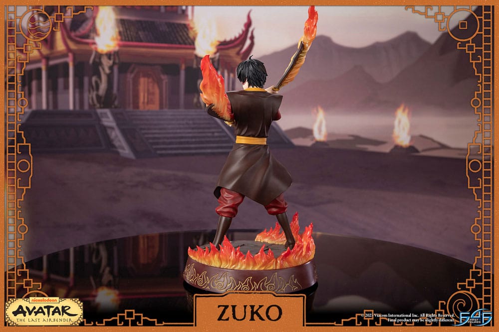 Avatar The Last Airbender Statue Zuko First 4 Figures