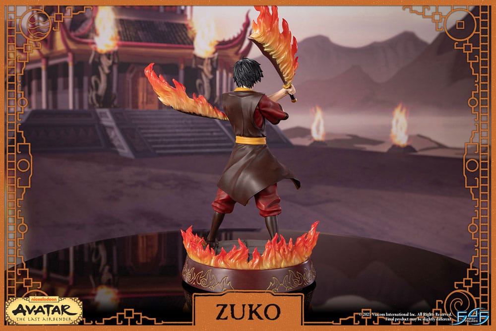 Avatar The Last Airbender Statue Zuko First 4 Figures