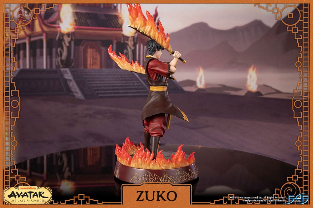 Avatar The Last Airbender Statue Zuko First 4 Figures