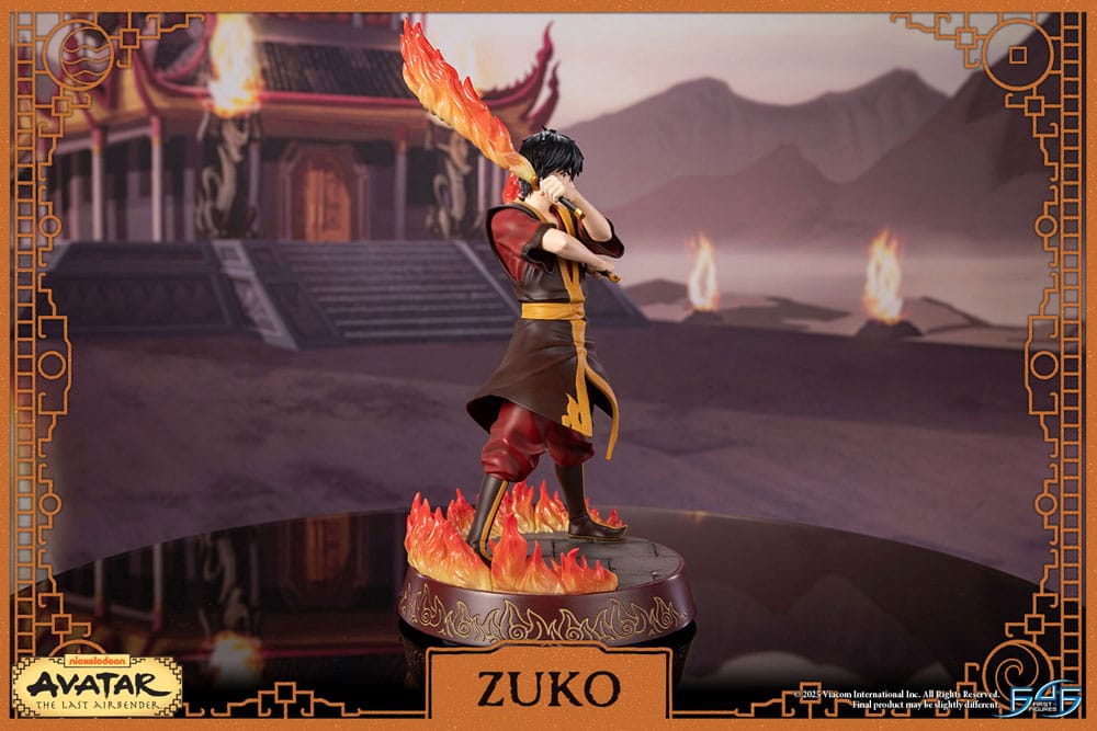 Avatar The Last Airbender Statue Zuko First 4 Figures