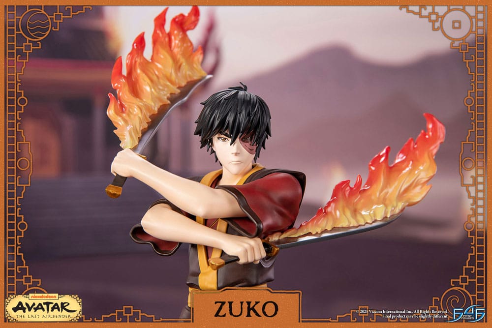 Avatar The Last Airbender Statue Zuko First 4 Figures