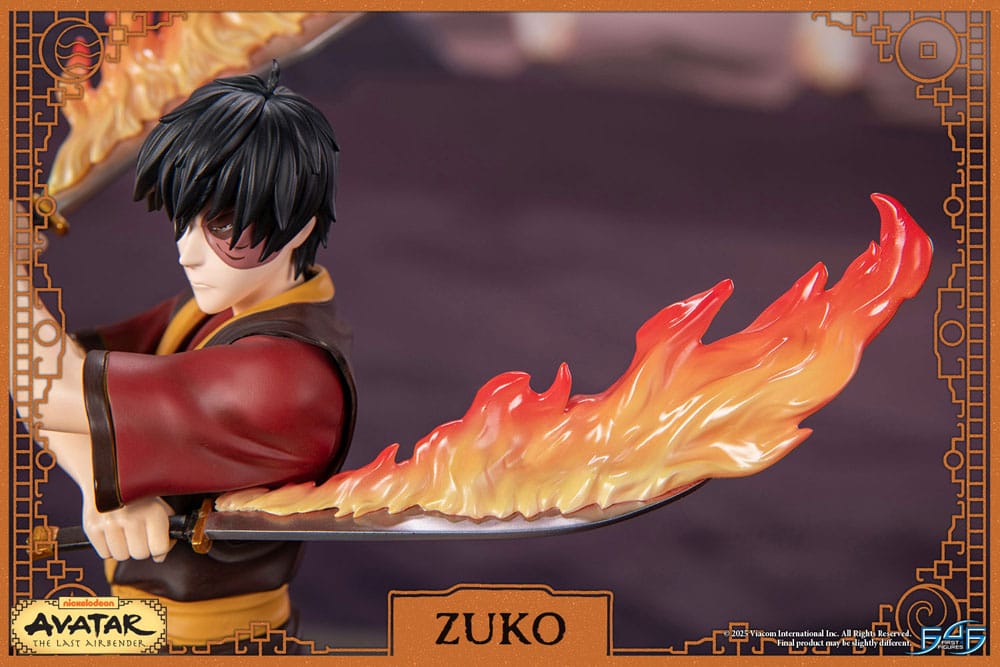Avatar The Last Airbender Statue Zuko First 4 Figures