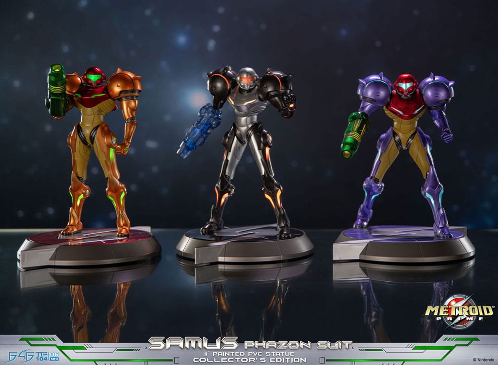 Metroid Prime Samus Phazon Suit Collector´s Edition First 4 Figures