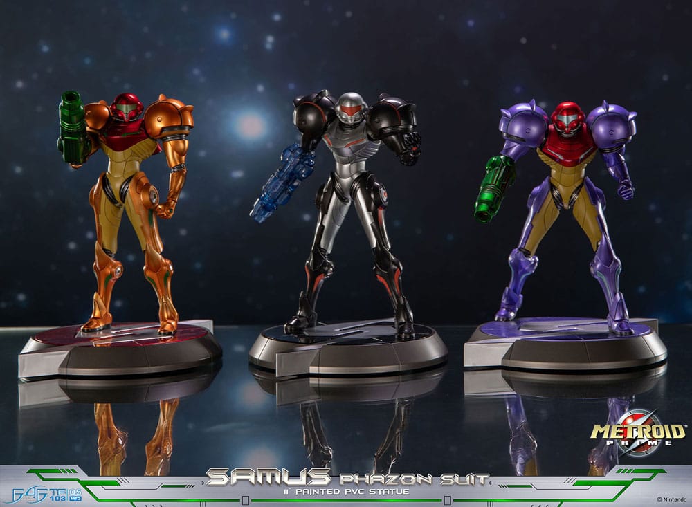 Metroid Prime Samus Phazon Suit Standard Edition First 4 Figures