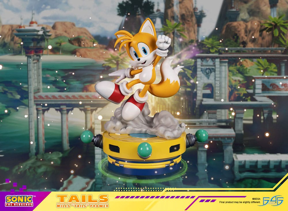 Sonic the Hedgehog Statue Tails First 4 Figures