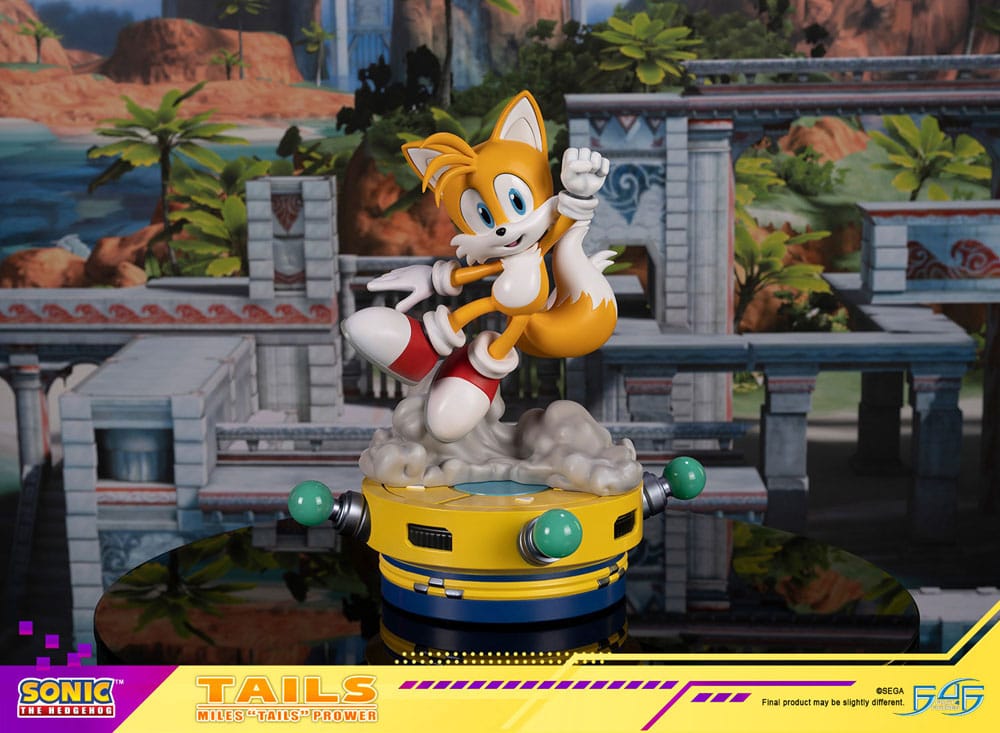 Sonic the Hedgehog Statue Tails First 4 Figures