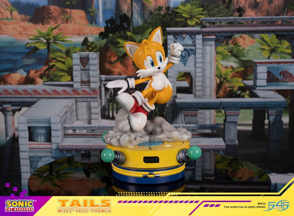 Sonic the Hedgehog Statue Tails First 4 Figures