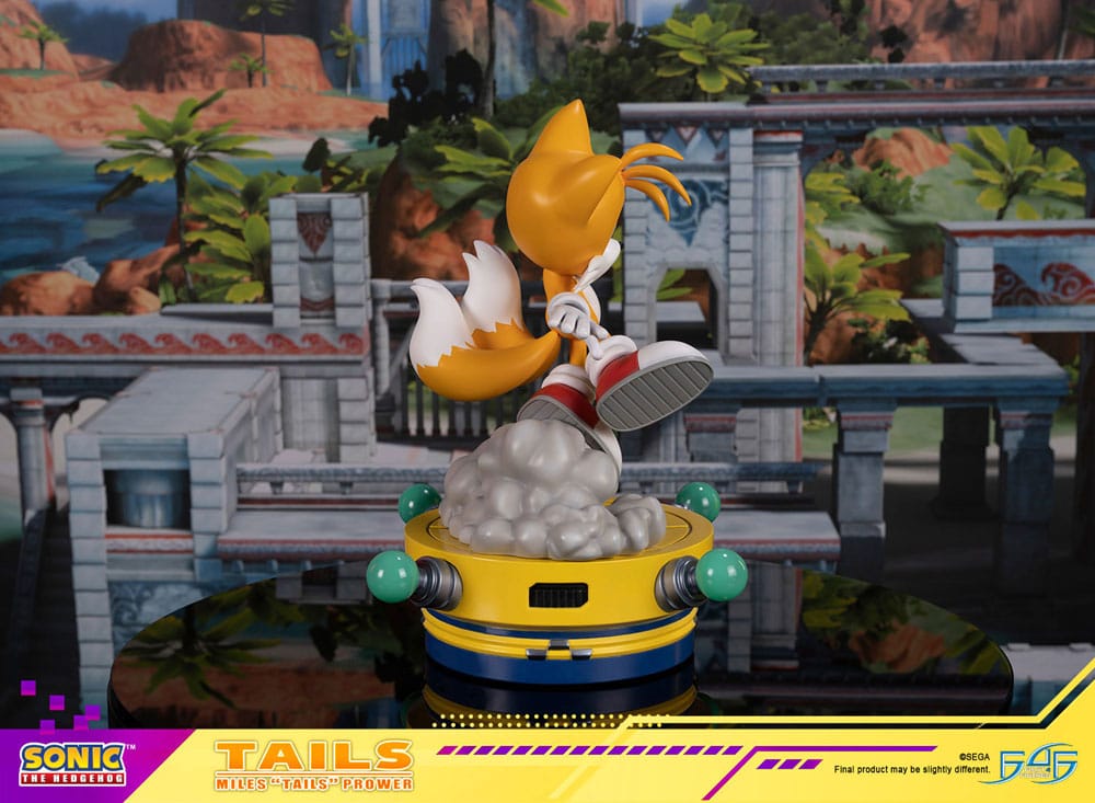 Sonic the Hedgehog Statue Tails First 4 Figures