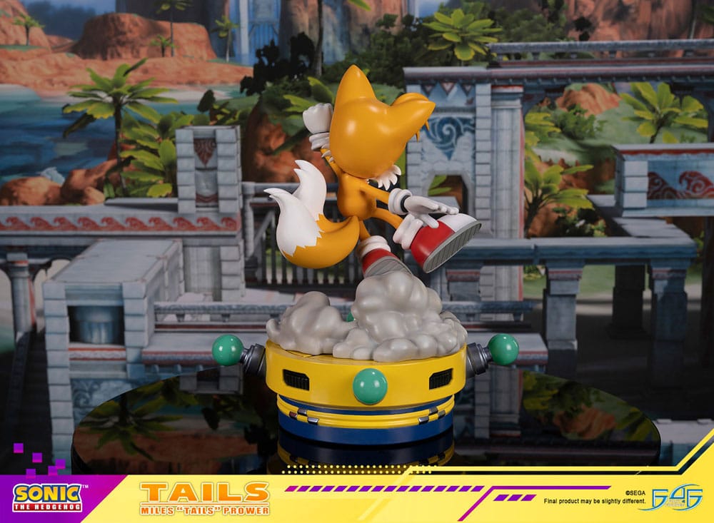 Sonic the Hedgehog Statue Tails First 4 Figures