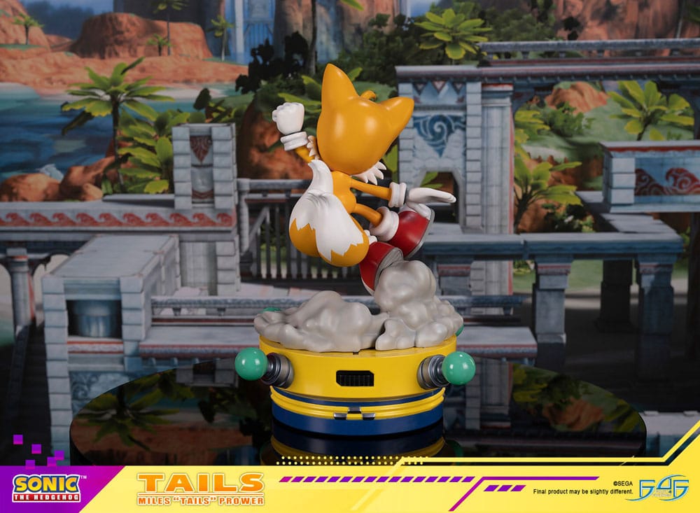 Sonic the Hedgehog Statue Tails First 4 Figures