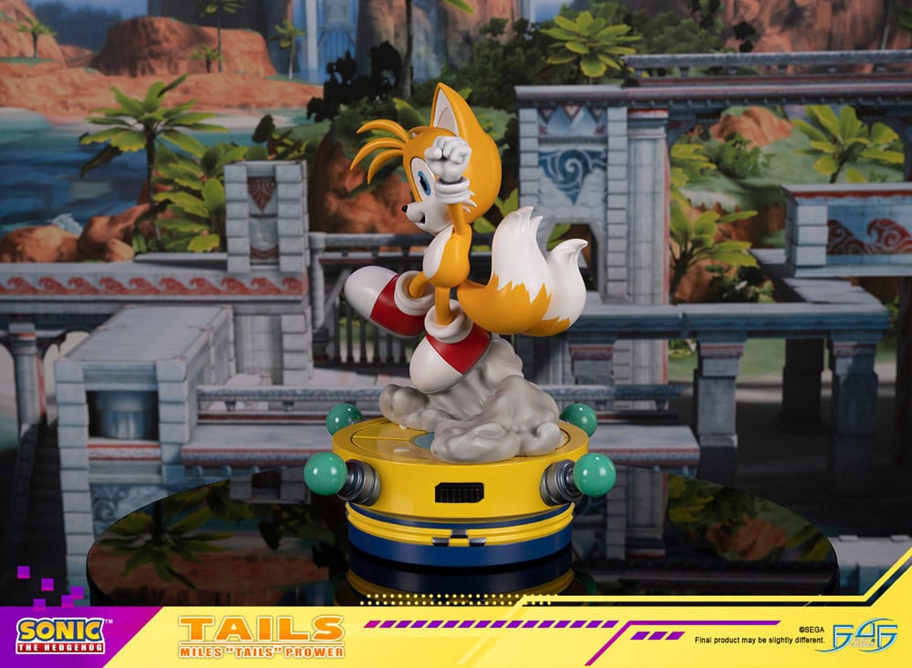 Sonic the Hedgehog Statue Tails First 4 Figures