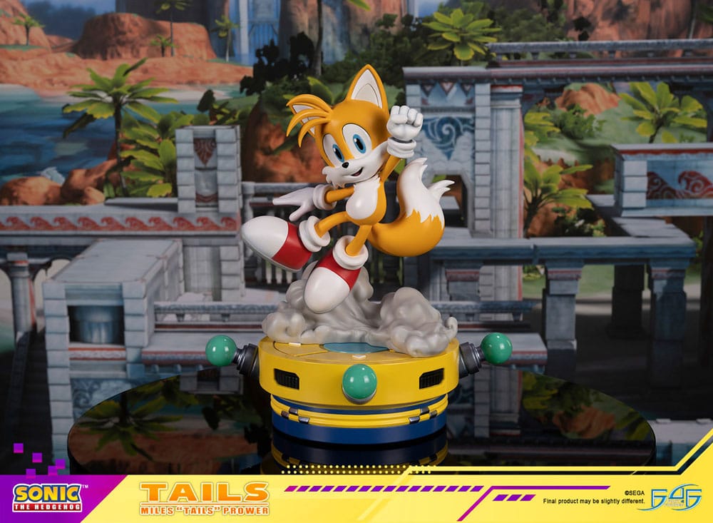 Sonic the Hedgehog Statue Tails First 4 Figures