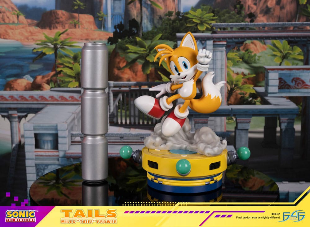 Sonic the Hedgehog Statue Tails First 4 Figures