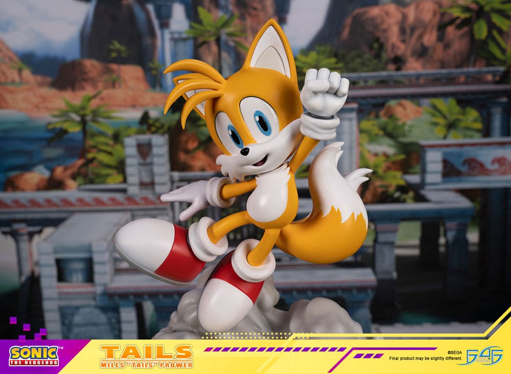 Sonic the Hedgehog Statue Tails First 4 Figures
