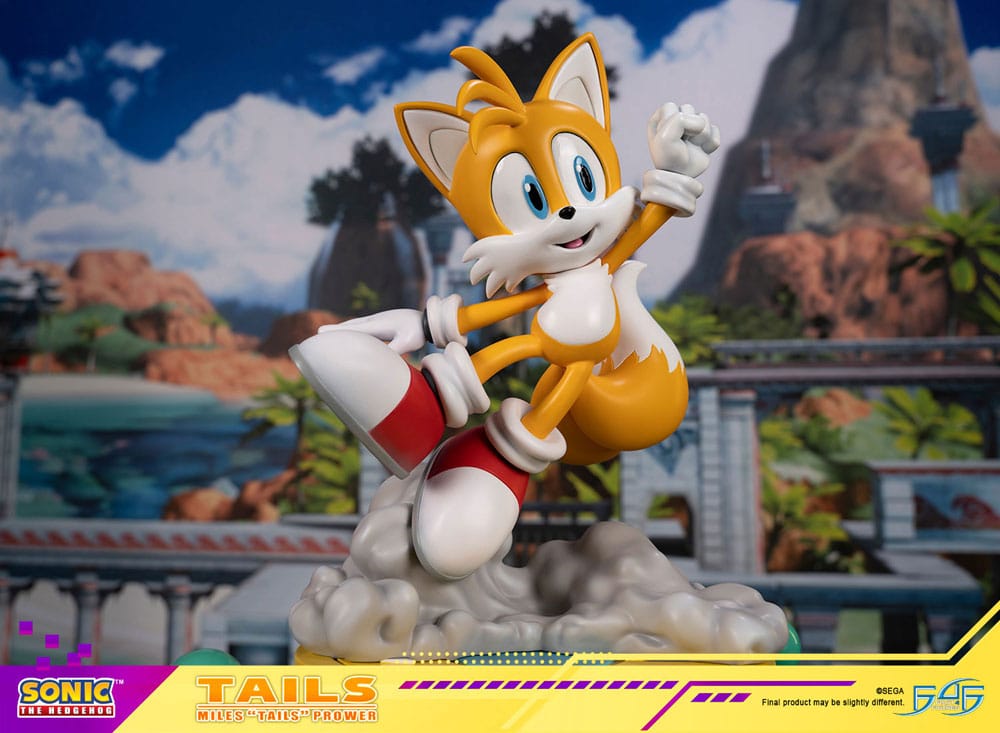 Sonic the Hedgehog Statue Tails First 4 Figures