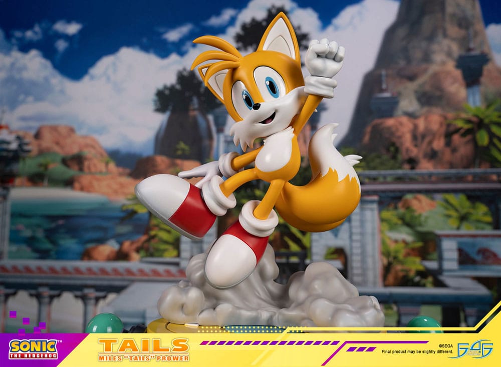 Sonic the Hedgehog Statue Tails First 4 Figures