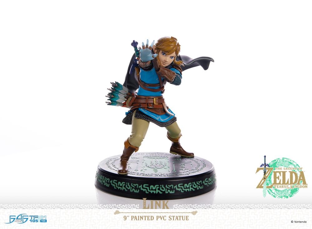 The Legend of Zelda Tears of the Kingdom Link First 4 Figures