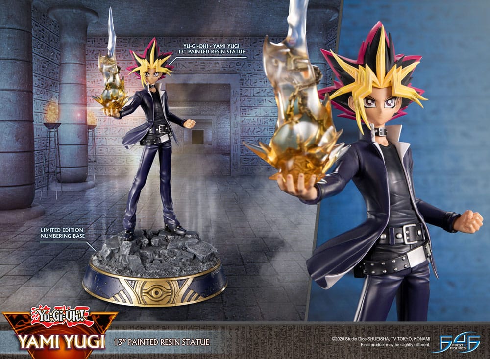 Yu Gi Oh! Statue Yami Yugi First 4 Figures