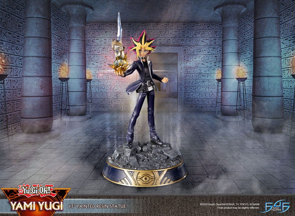 Yu Gi Oh! Statue Yami Yugi First 4 Figures