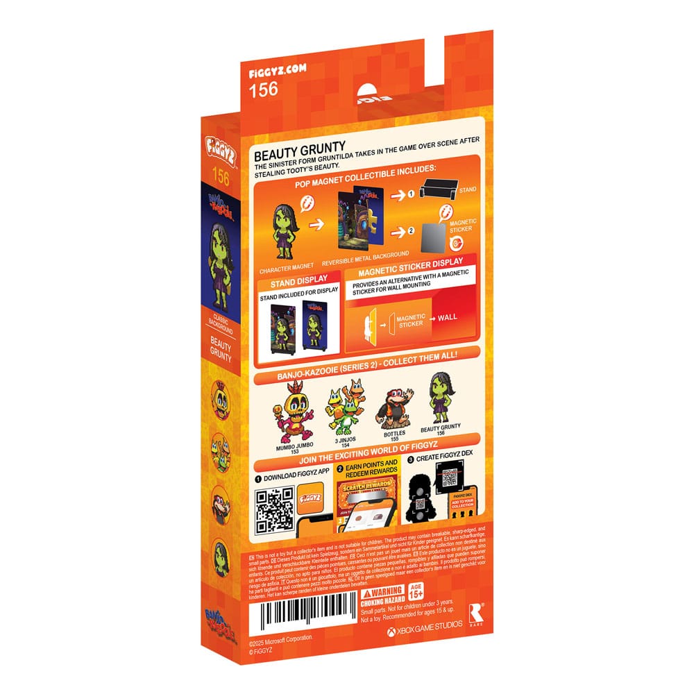 Banjo Kazooie FiGGYZ Magnet Collectible Beauty Grunty FiGGYZ