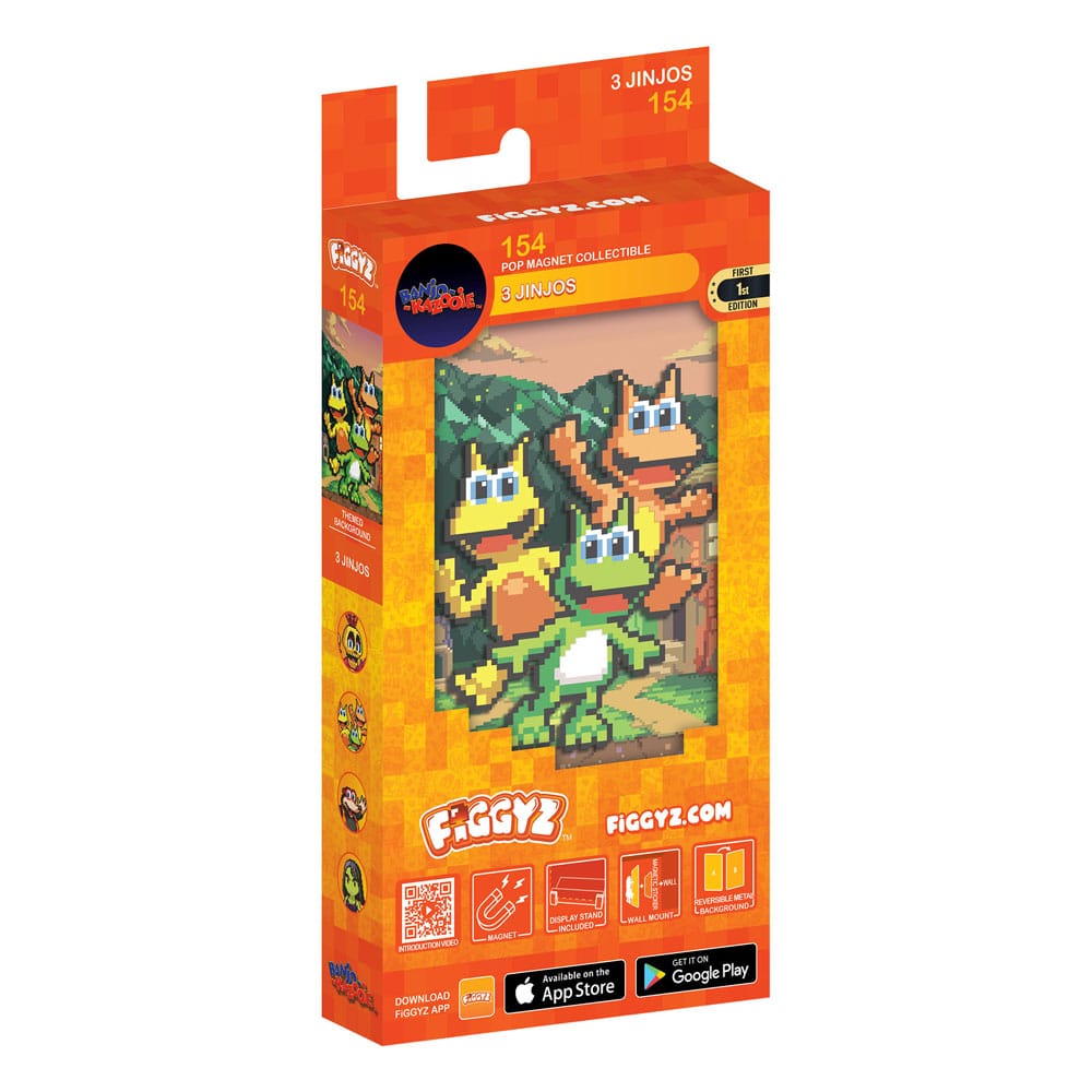 Banjo Kazooie FiGGYZ Magnet Collectible Jinjos FiGGYZ