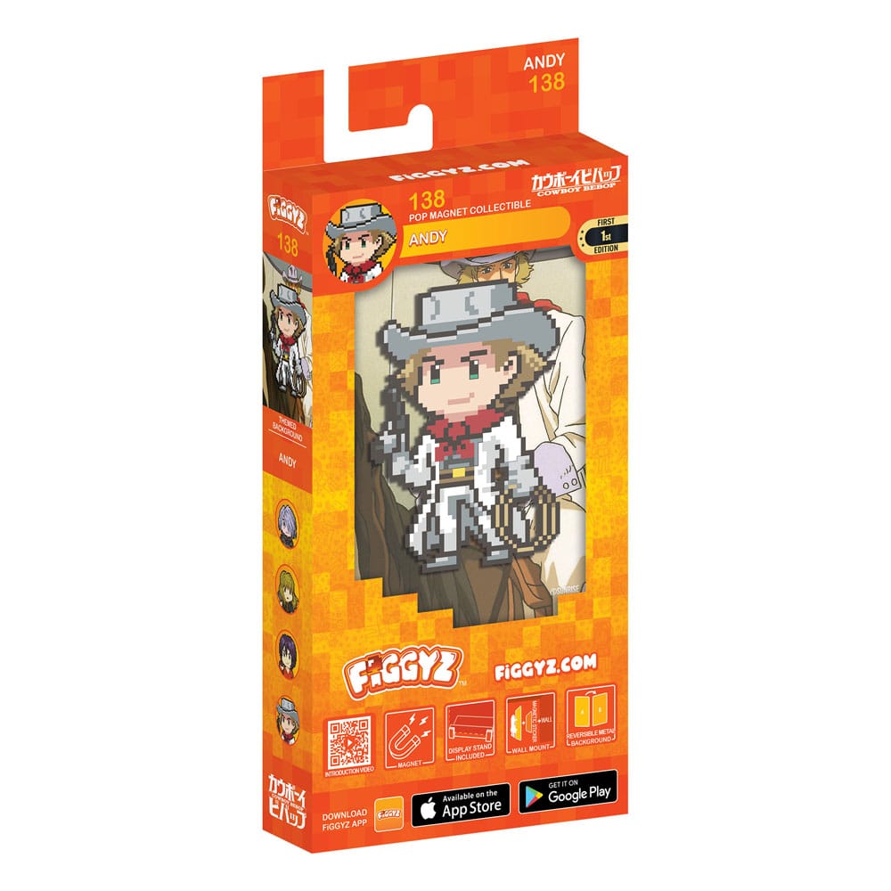 Cowboy Bebop FiGGYZ Magnet Collectible Andy FiGGYZ