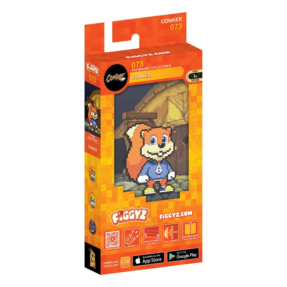 Conker's Bad Fur Day FiGGYZ Magnet Collectible Conker FiGGYZ