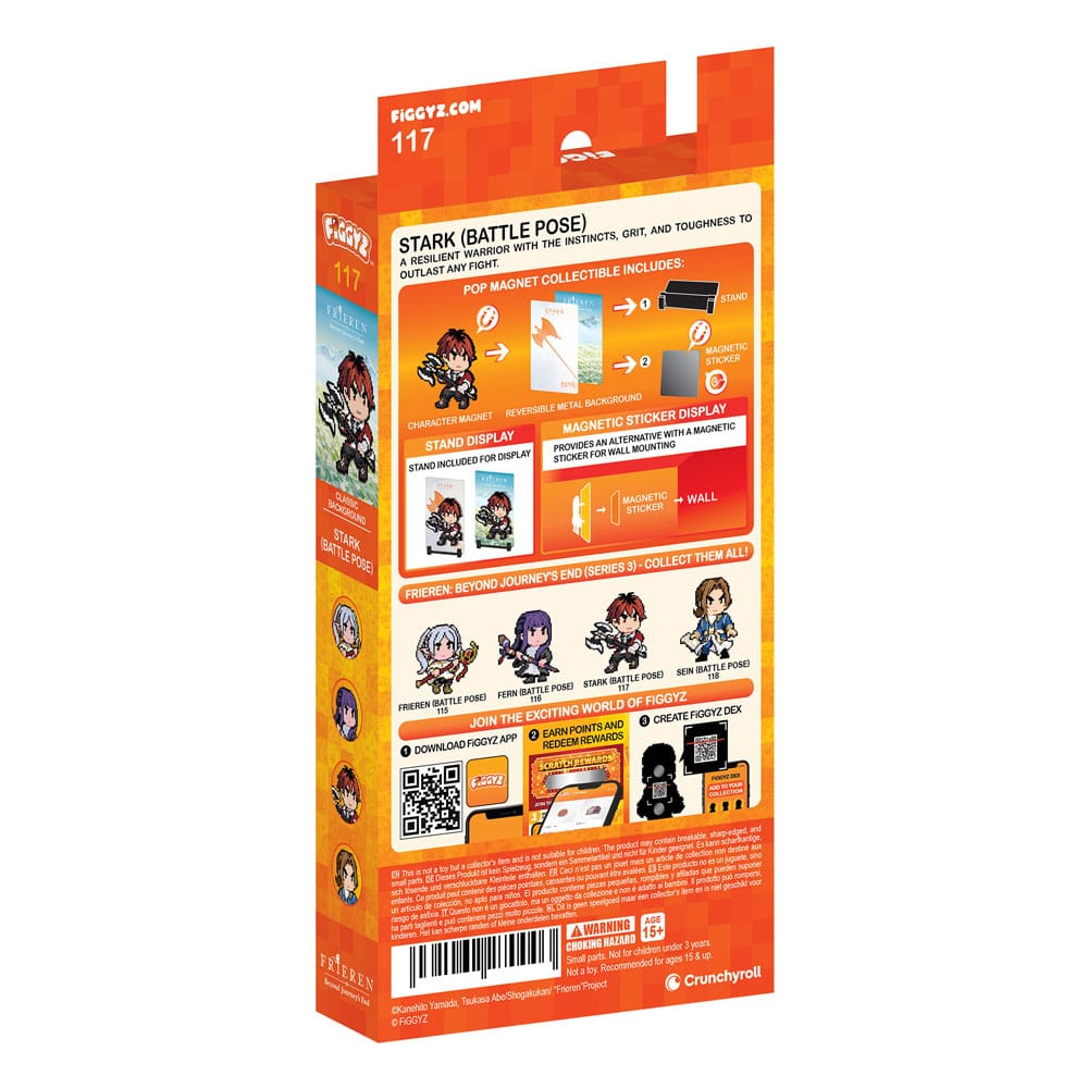 Frieren Beyond Journey's End FiGGYZ Magnet Collectible Stark Battle Pose FiGGYZ