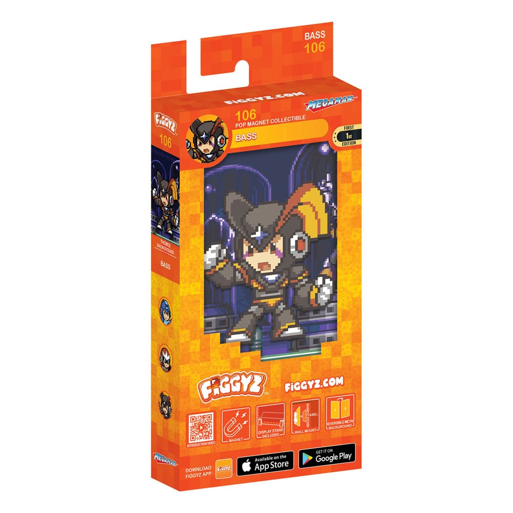 Mega Man FiGGYZ Magnet Collectible Bass FiGGYZ