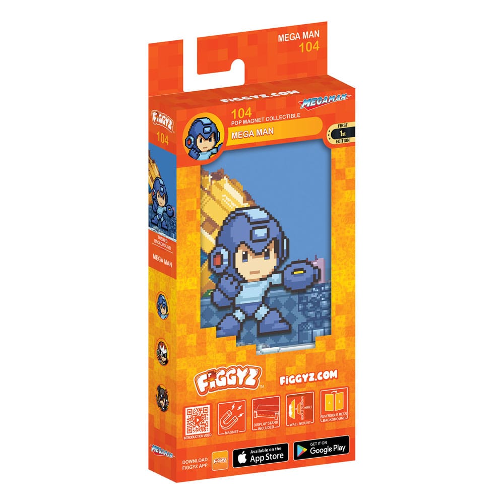 Mega Man FiGGYZ Magnet Collectible Mega Man FiGGYZ