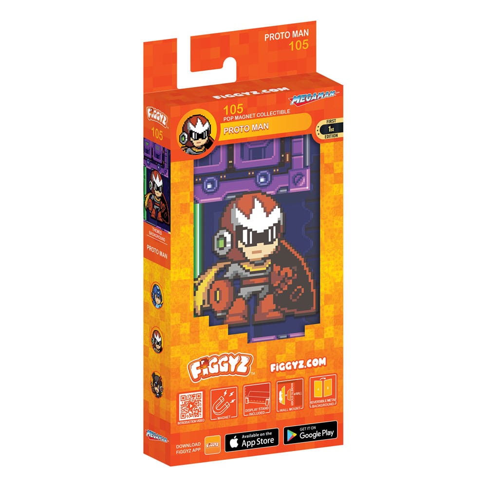 Mega Man FiGGYZ Magnet Collectible Proto Man FiGGYZ
