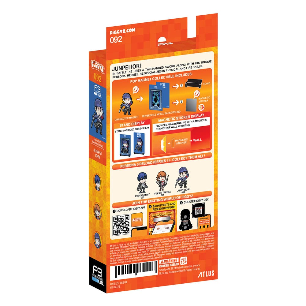 Persona 3 Reload FiGGYZ Magnet Collectible Junpei Iori FiGGYZ