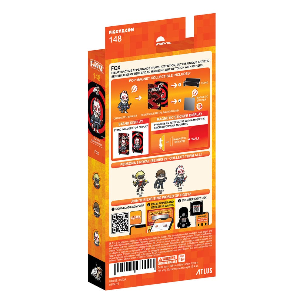 Persona 5 FiGGYZ Magnet Collectible Fox FiGGYZ