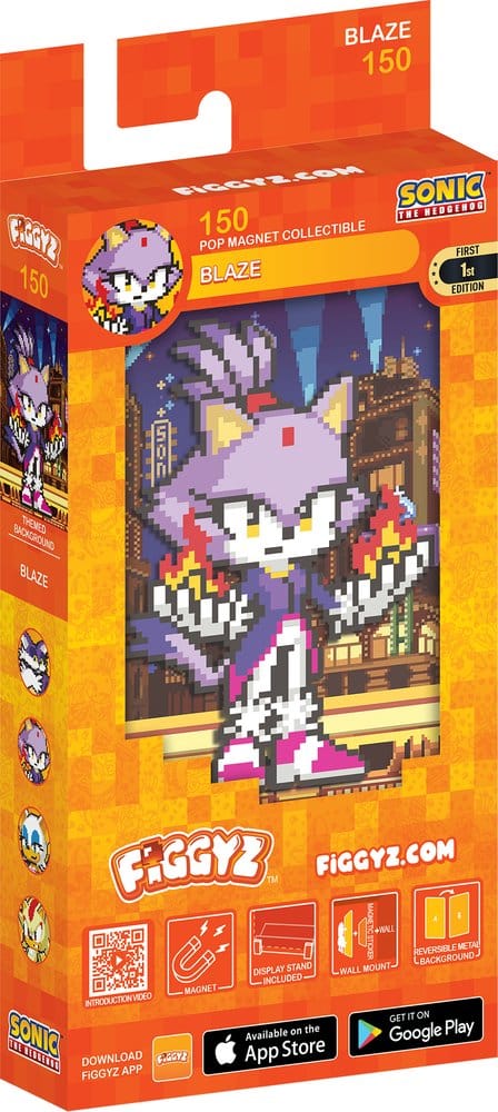 Sonic the Hedgehog Modern FiGGYZ Magnet Collectible Blaze the Cat FiGGYZ