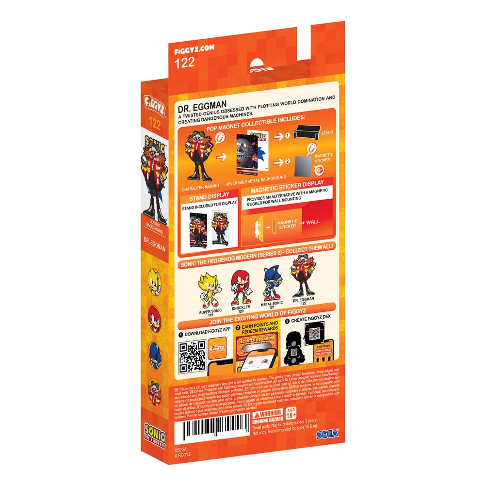 Sonic the Hedgehog Modern FiGGYZ Magnet Collectible Dr. Eggman FiGGYZ