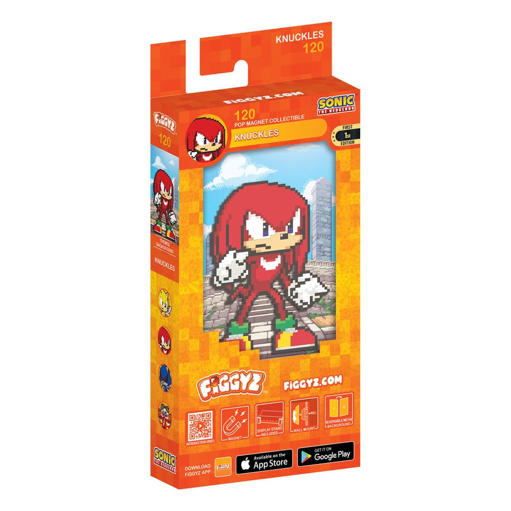 Sonic the Hedgehog Modern FiGGYZ Magnet Collectible Knuckles FiGGYZ