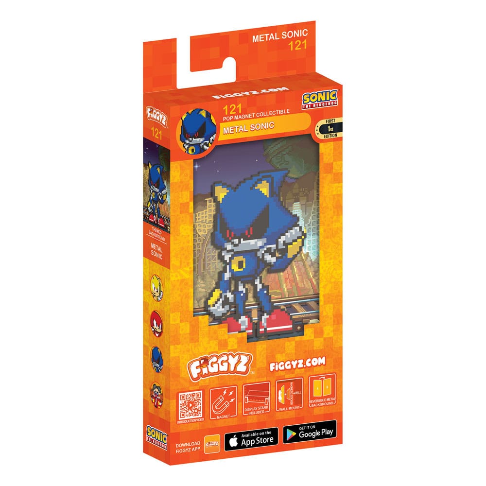 Sonic the Hedgehog Modern FiGGYZ Magnet Collectible Metal Sonic FiGGYZ