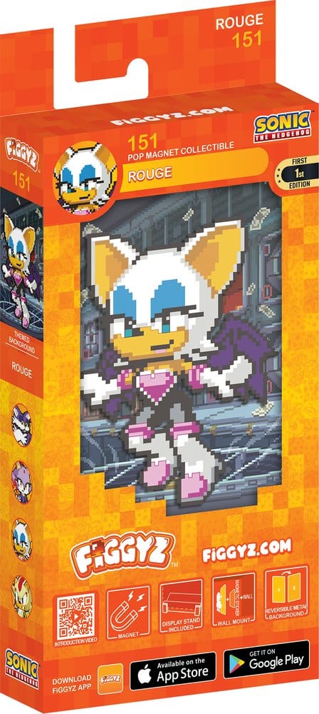 Sonic the Hedgehog Modern FiGGYZ Magnet Collectible Rouge the Bat FiGGYZ