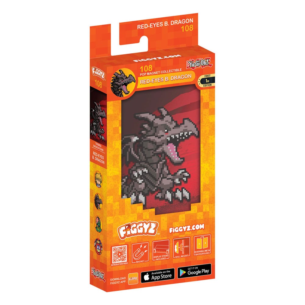 Yu Gi Oh! FiGGYZ Magnet Collectible Red Eyes B. Dragon FiGGYZ