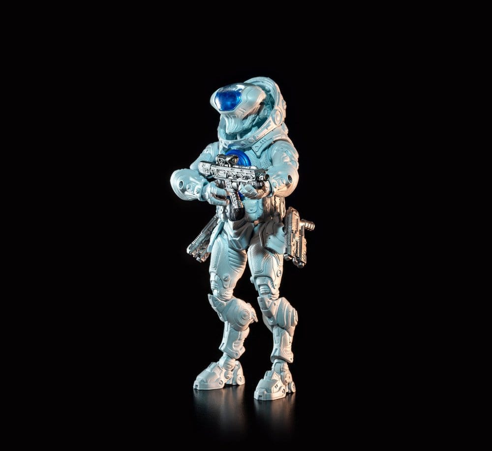 Cosmic Legions Actionfigur T.U.5.C.C. Science Officer Legion Builder Four Horsemen Toy Design