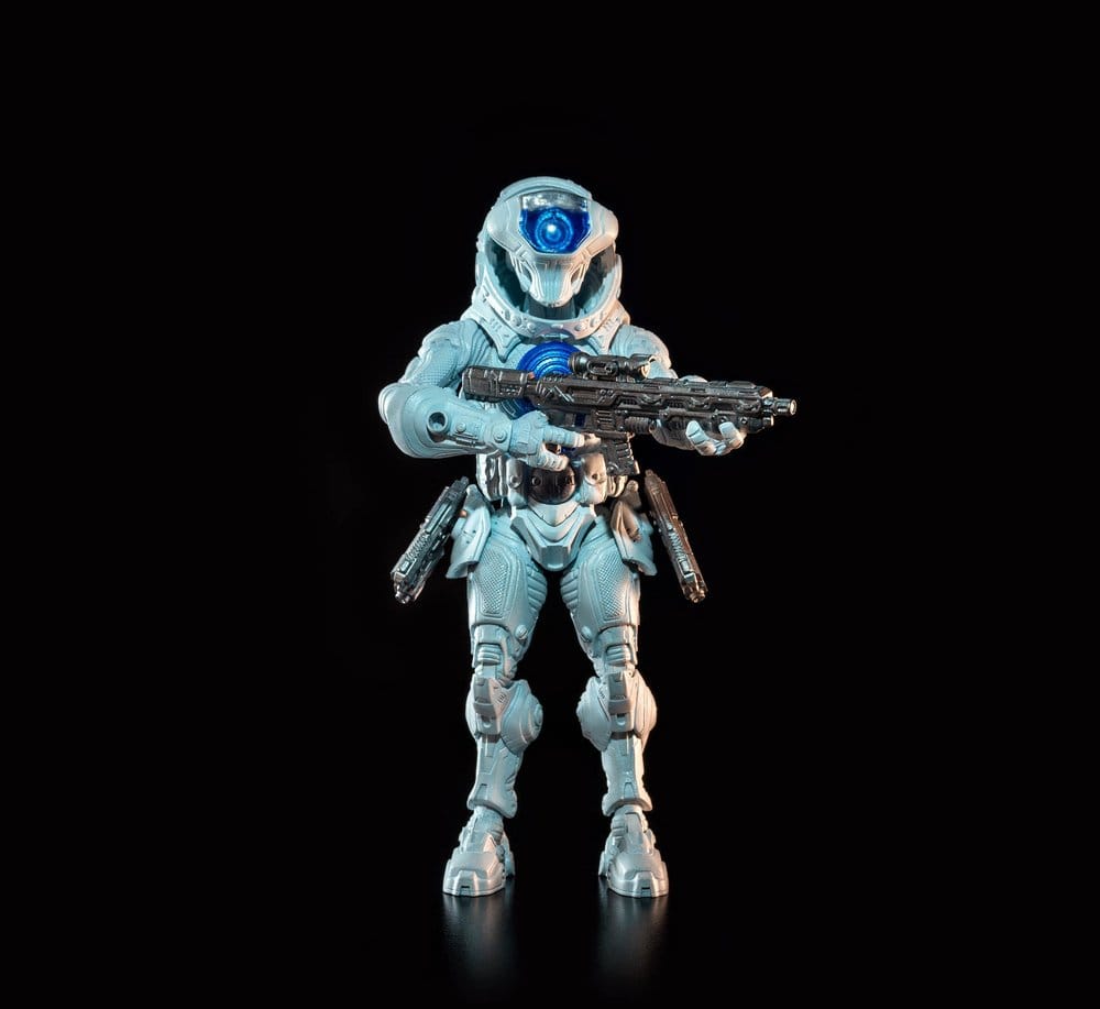 Cosmic Legions Actionfigur T.U.5.C.C. Science Officer Legion Builder Four Horsemen Toy Design