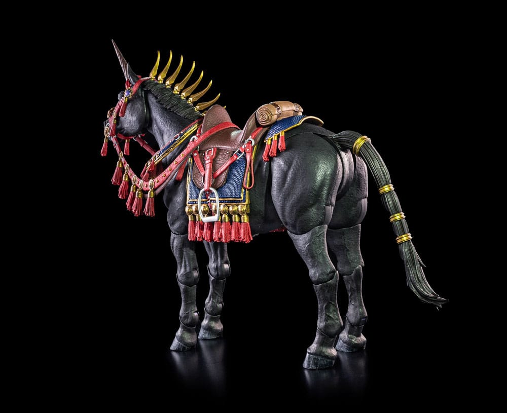 Mythic Legions Rising Sons Actionfigur Uumbra Unicorn Steed Four Horsemen Toy Design