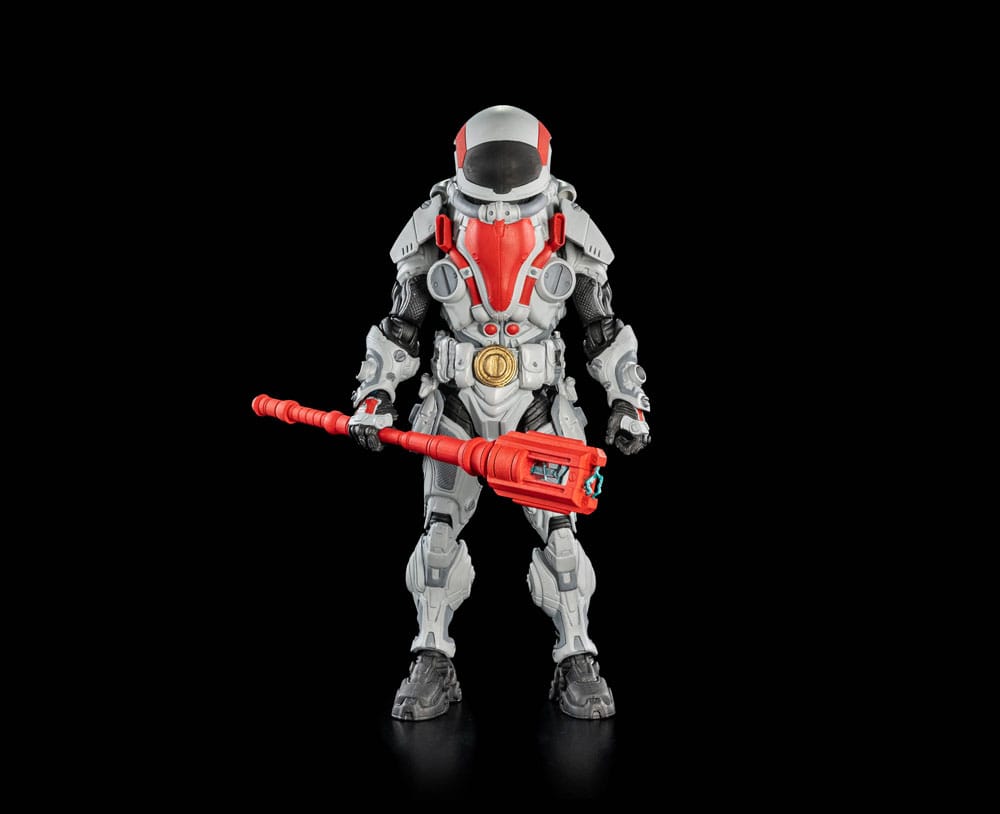 Cosmic Legions Outpost Zaxxius Actionfigur T.U.5.C.C. Phantom Trooper Four Horsemen Toy Design