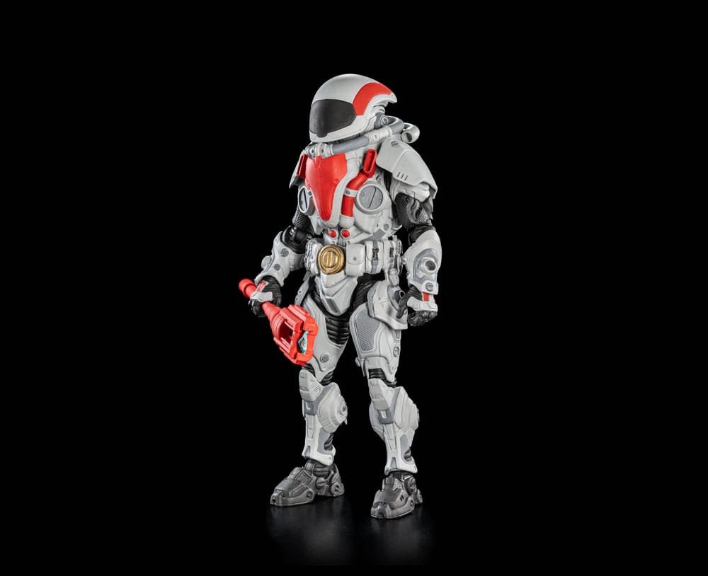 Cosmic Legions Outpost Zaxxius Actionfigur T.U.5.C.C. Phantom Trooper Four Horsemen Toy Design