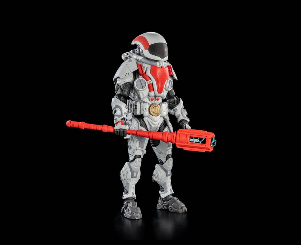 Cosmic Legions Outpost Zaxxius Actionfigur T.U.5.C.C. Phantom Trooper Four Horsemen Toy Design