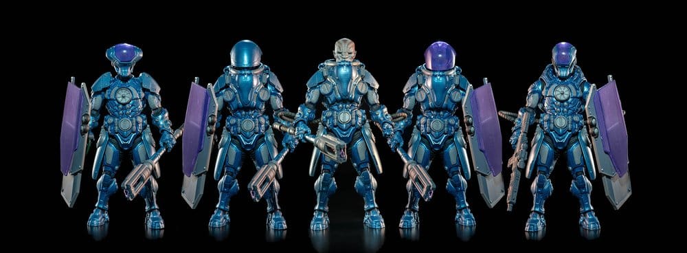 Cosmic Legions Actionfigur T.U.5.C.C. Slygor/Gravekeeper Deluxe Four Horsemen Toy Design