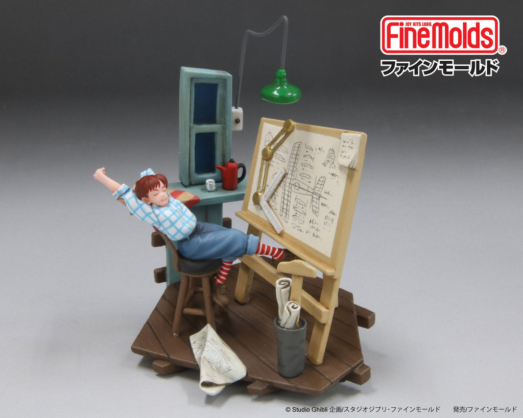 Porco Rosso model kit 1/48 To paint Sleepless Fio Fine