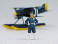 Porco Rosso model kit with figure 1/48 Curtiss R3C 0 Seaplane & Curtis Fine